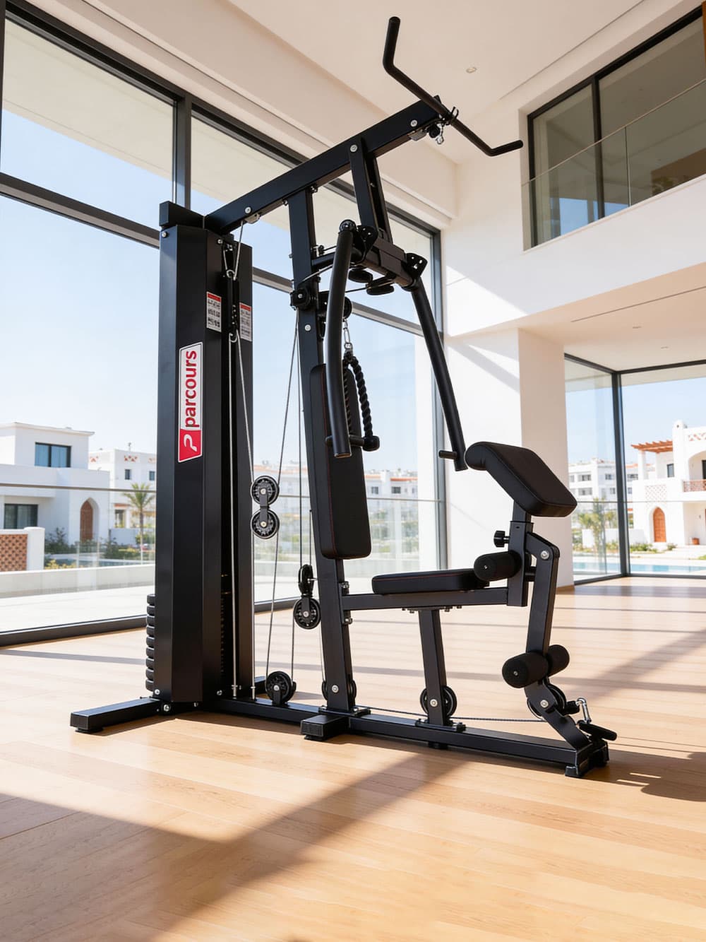 La machine complète.